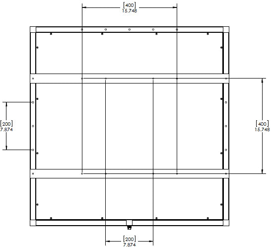 Alnitak XL18 VESA mounting kit for television wall mounts