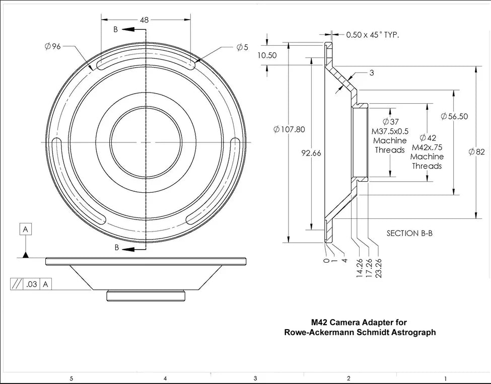 RASA 11" Rowe-Ackermann Schmidt Astrograph V2 OTA