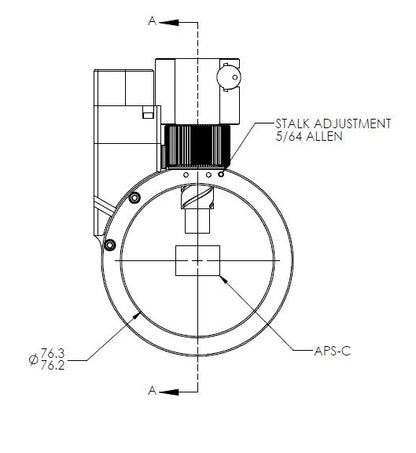 Sagitta Off-Axis Guider with integrated stepper motor