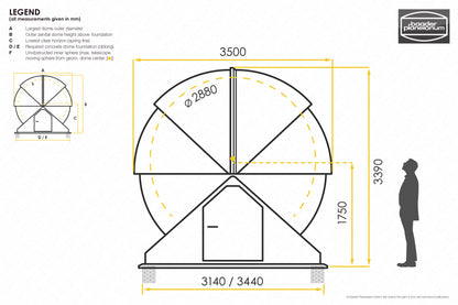 Baader AllSky Domes | 2.3m to 6.5m