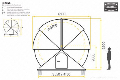 Baader AllSky Domes | 2.3m to 6.5m
