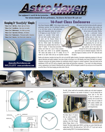 Astro Haven 16' (4.88m) Dome
