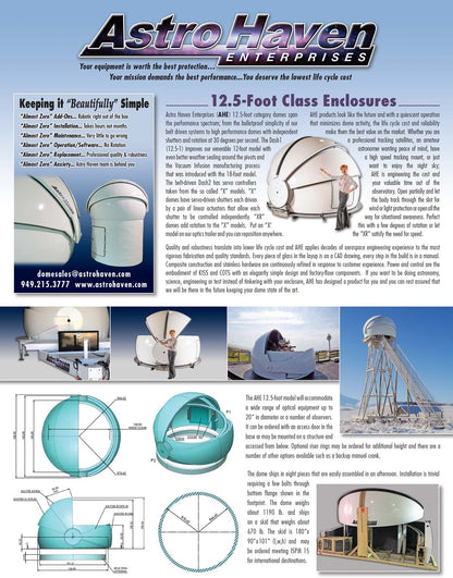 Astro Haven 12.5' (3.81m) Dome