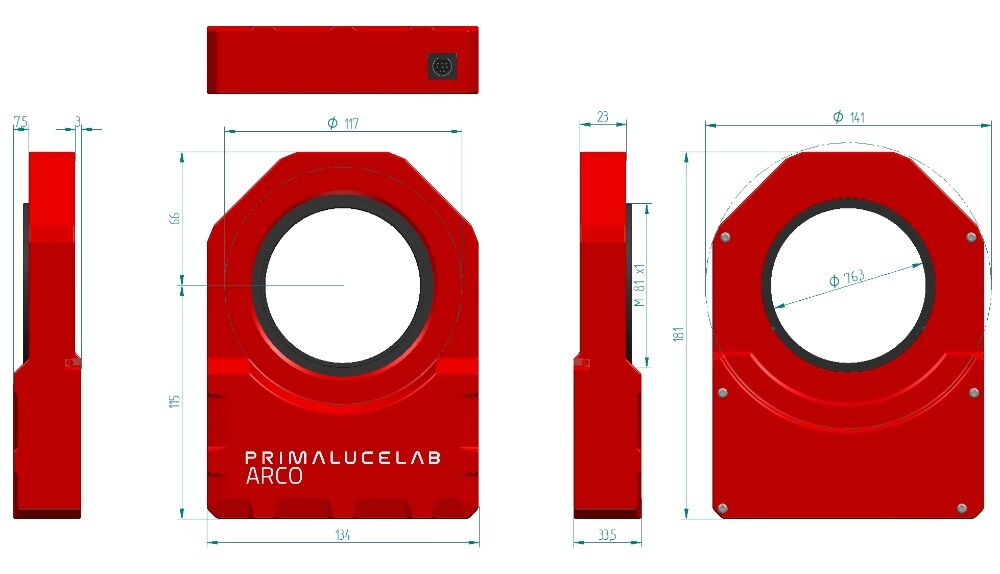 ARCO 3" robotic rotator