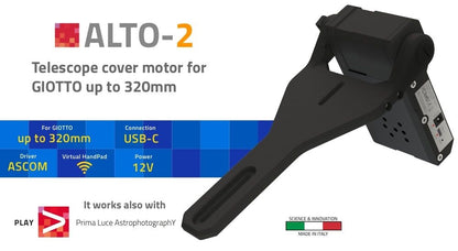 GIOTTO 255mm with ALTO-2 motorized telescope cover