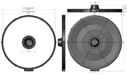 GIOTTO 560mm with ALTO-3L motorized telescope cover