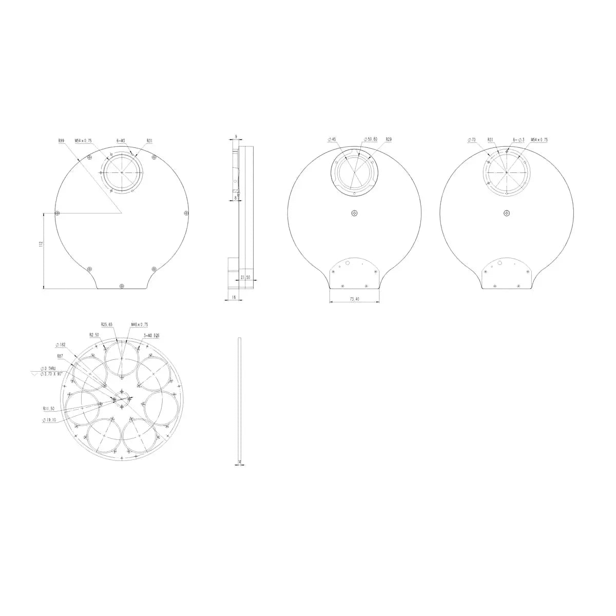 QHYCFW3L 7x50